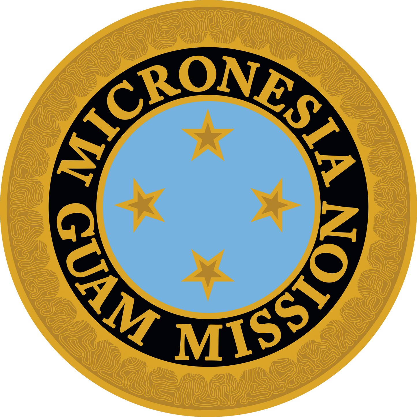 micronesia guam decal