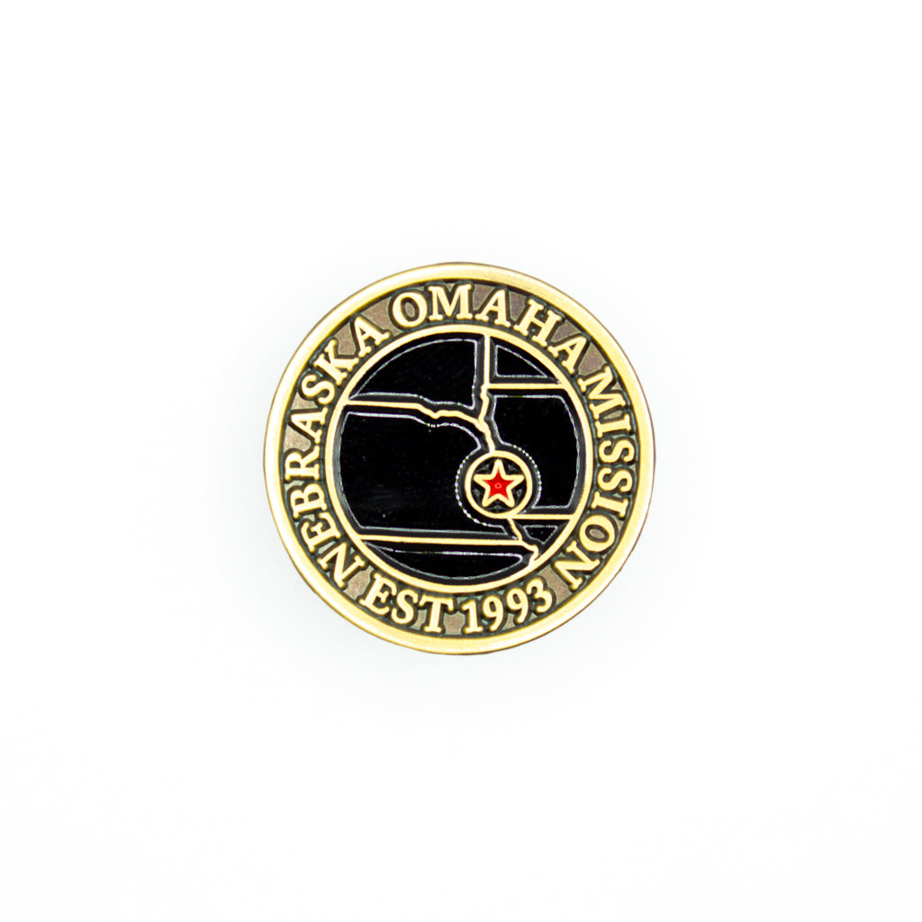 nebraska omaha mission pin