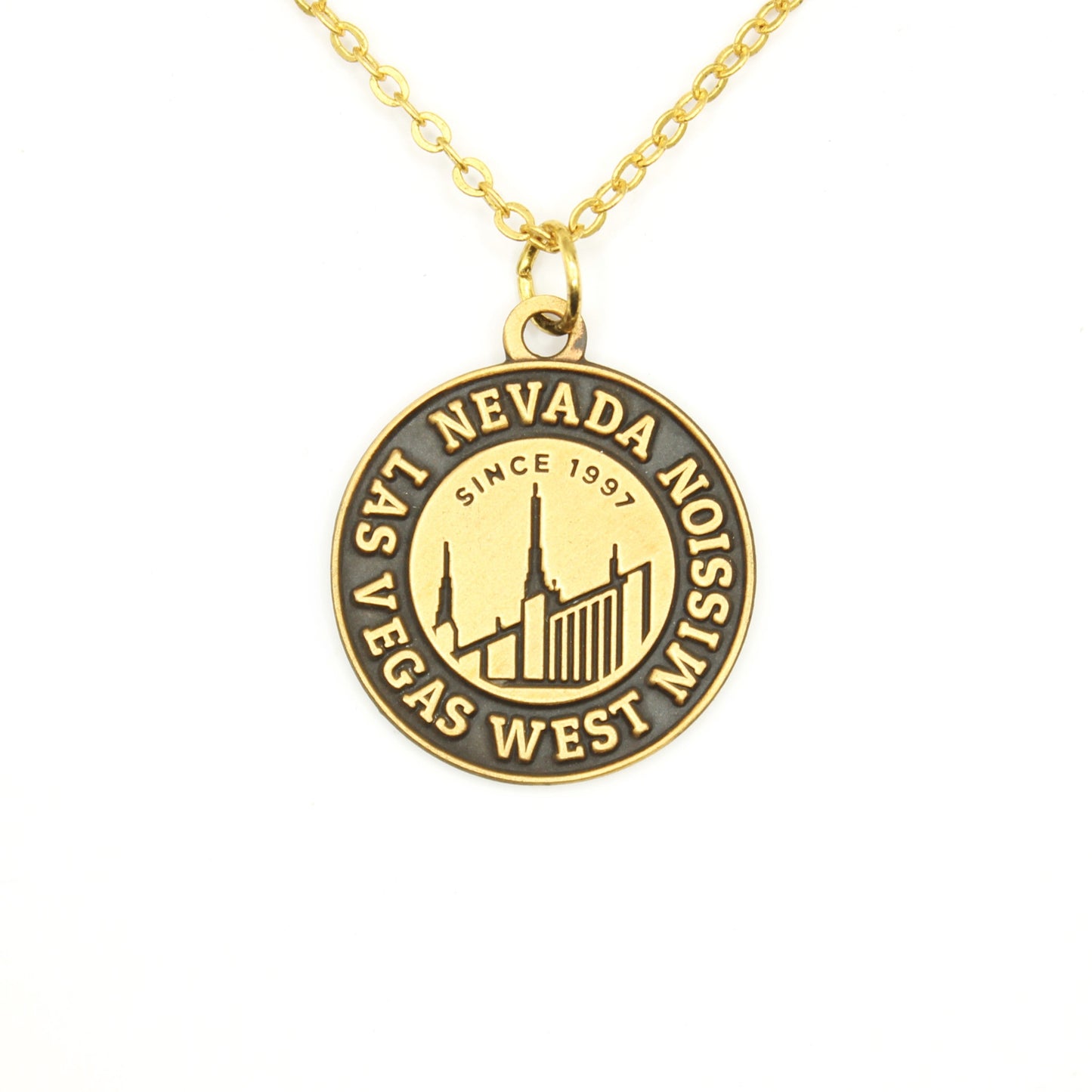 nevada las vegas west mission necklace