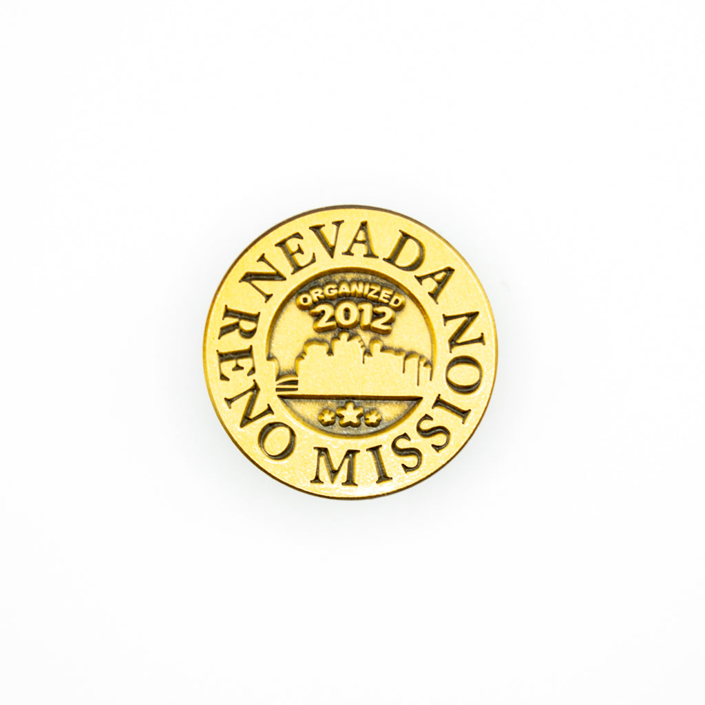 nevada reno mission pin