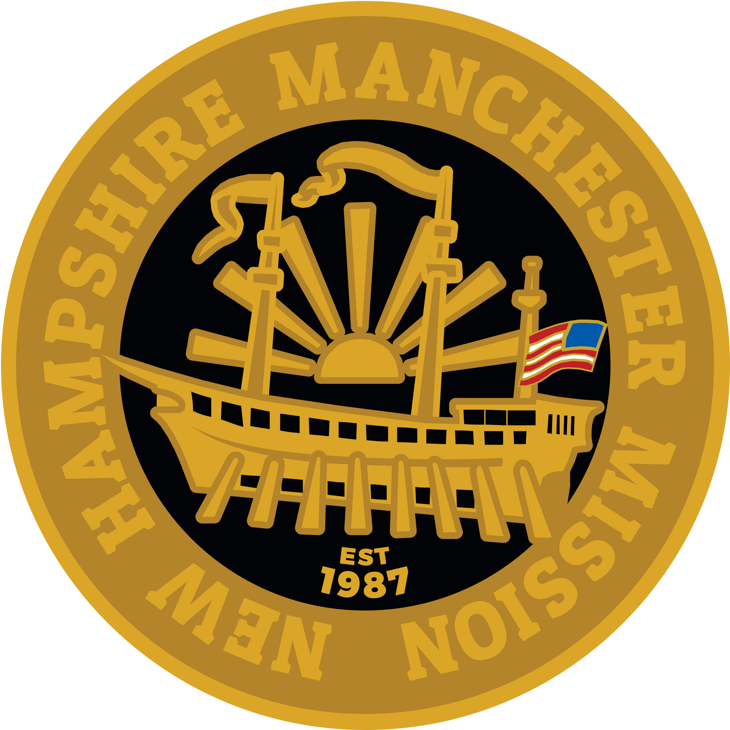 new hampshire manchester mission decal