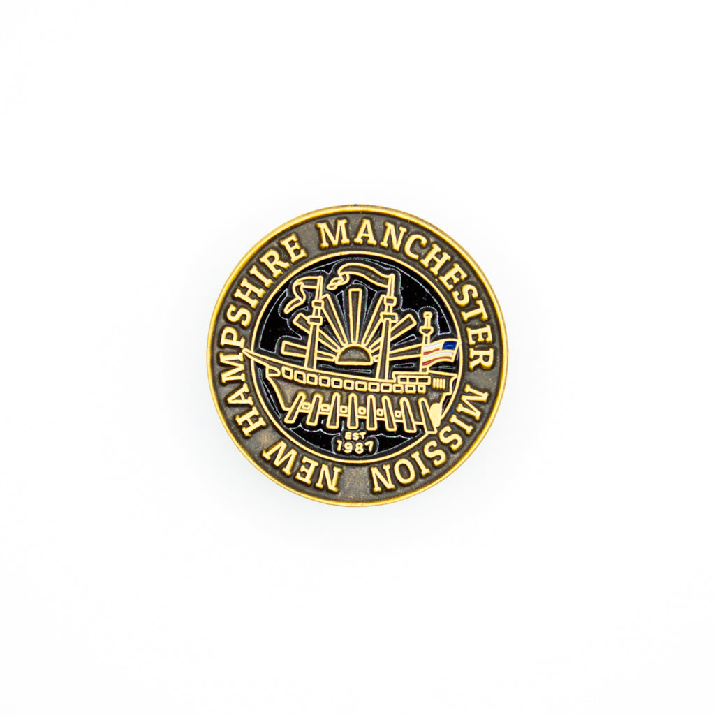 new hampshire manchester mission pin