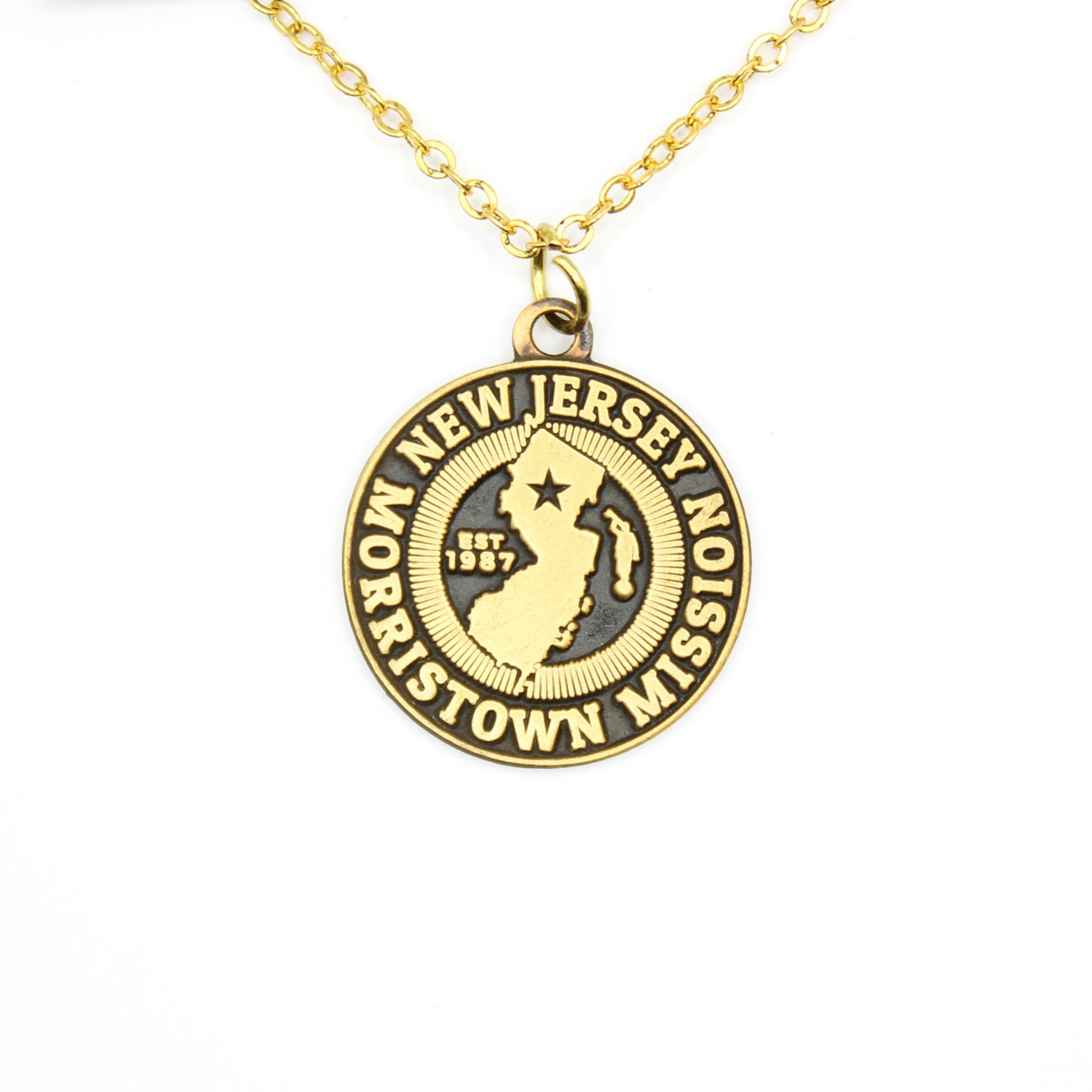 new jersey morristown mission necklace