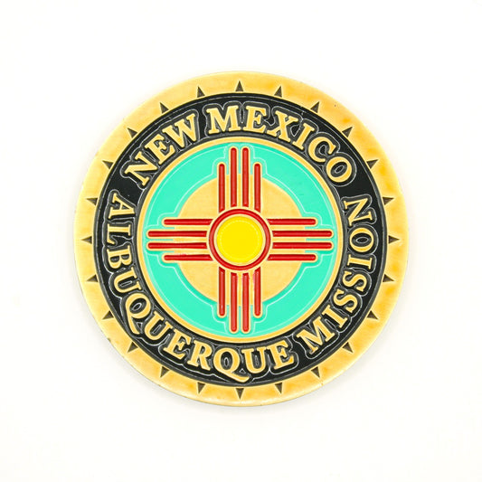 new mexico albuquerque mission coin