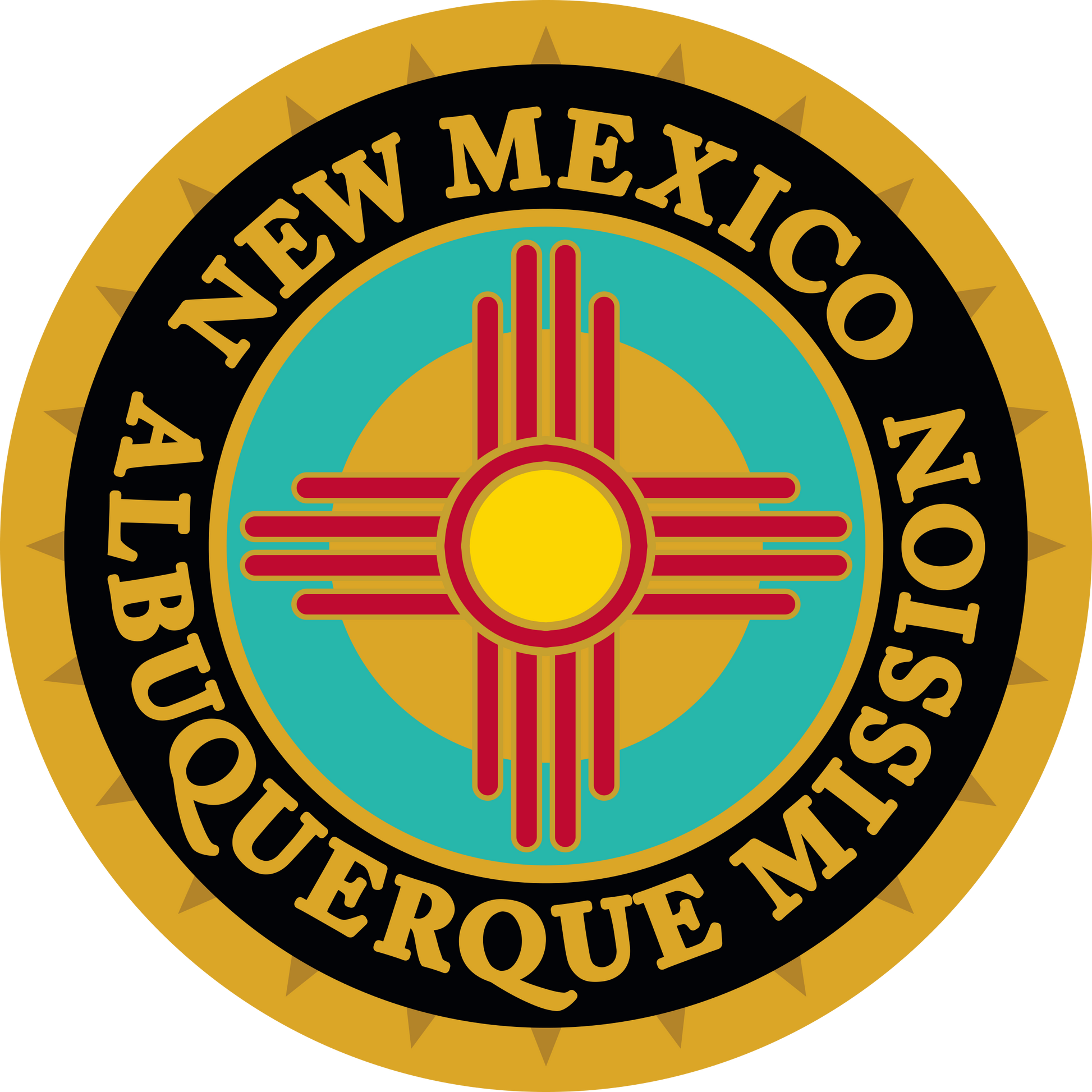 new mexico albuquerque mission decal