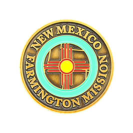 new mexico farmington mission coin