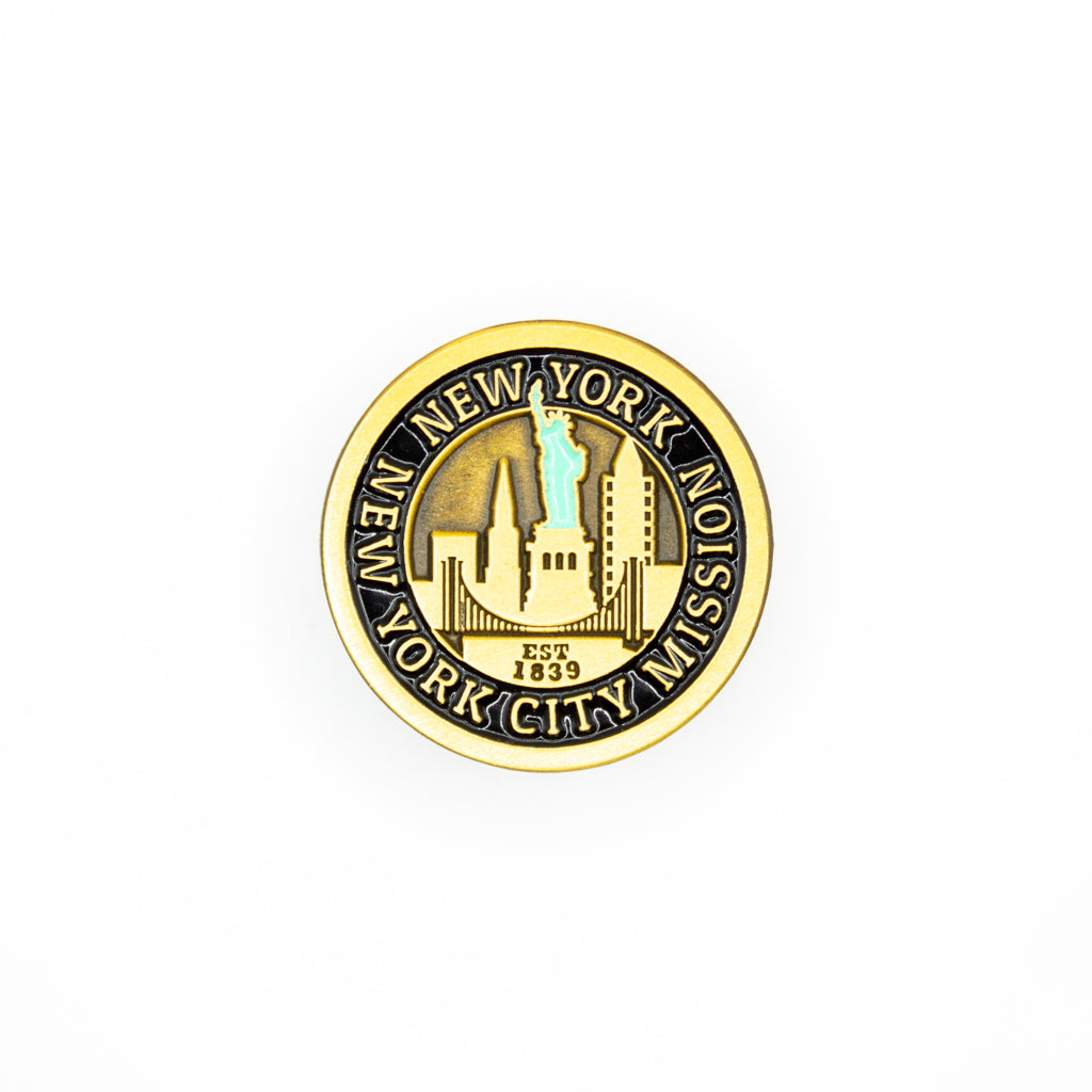 new york new york city mission pin