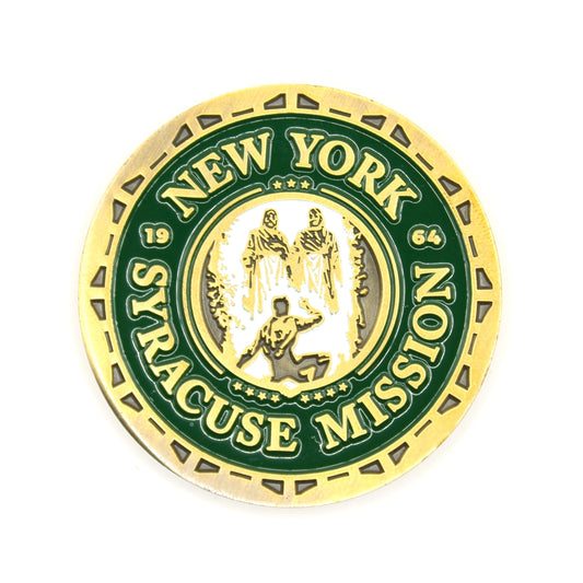 new york syracuse mission coin