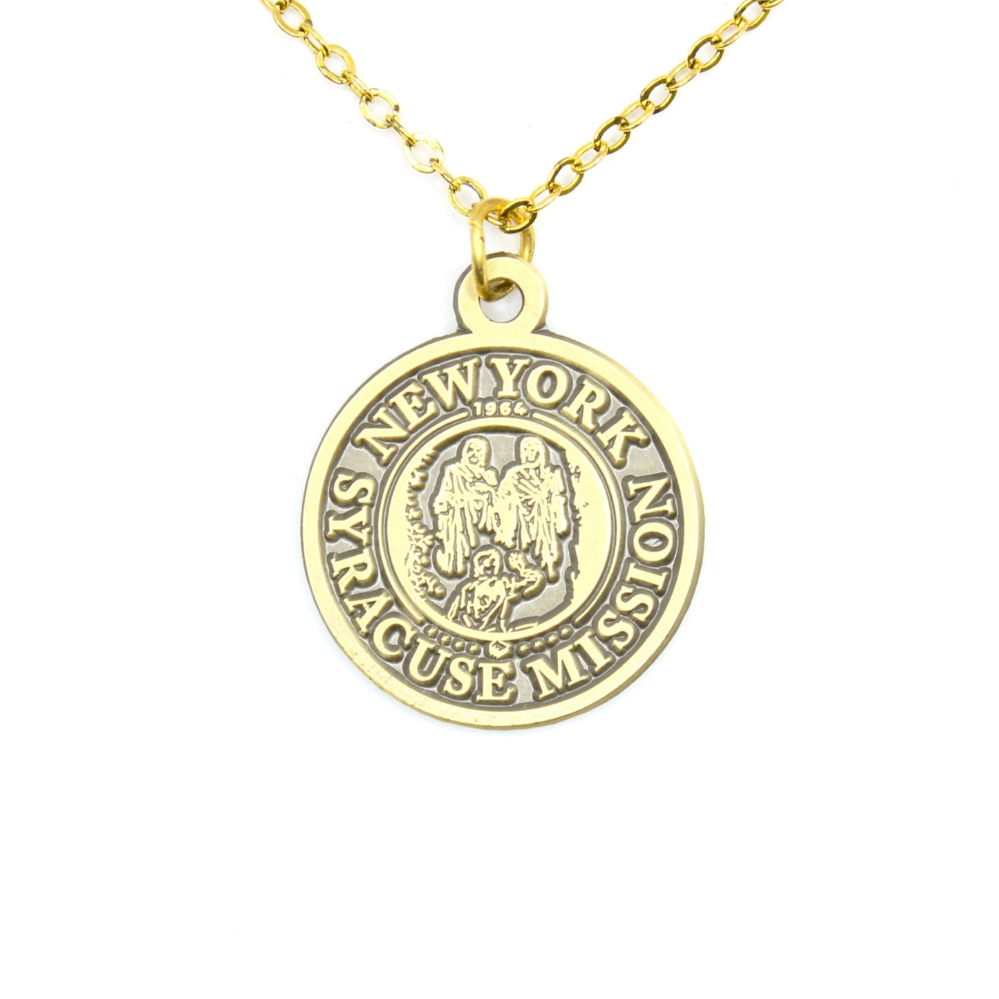 new york syracuse mission necklace