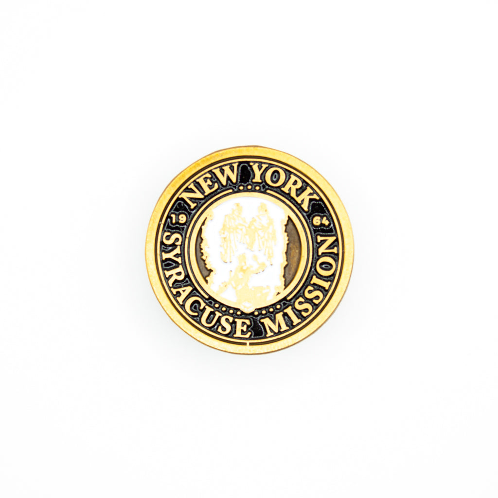 new york syracuse mission pin