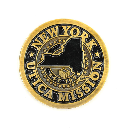 new york utica mission coin
