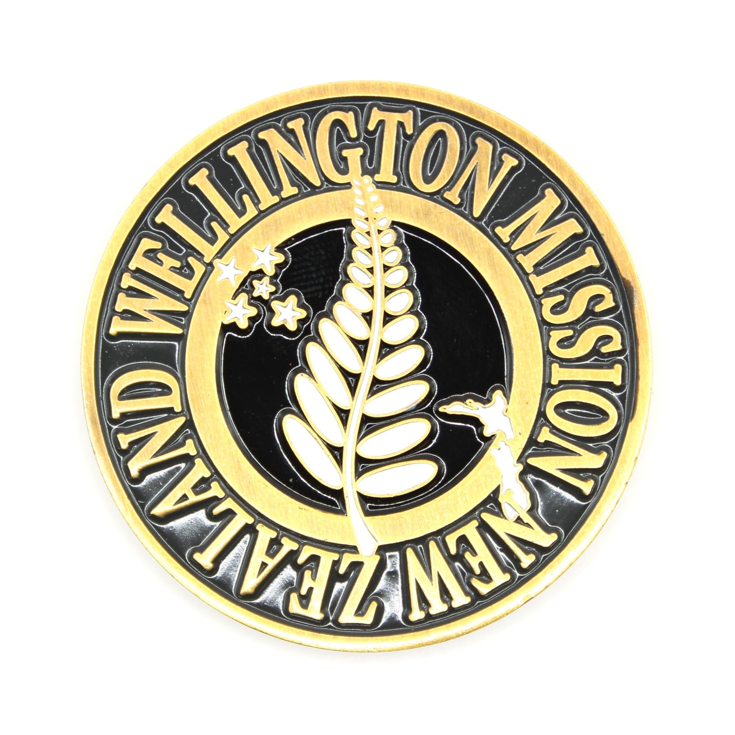 new zealand wellington mission coin