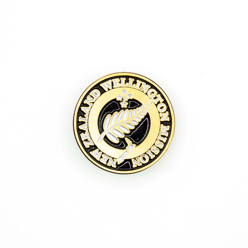 new zealand wellington mission pin