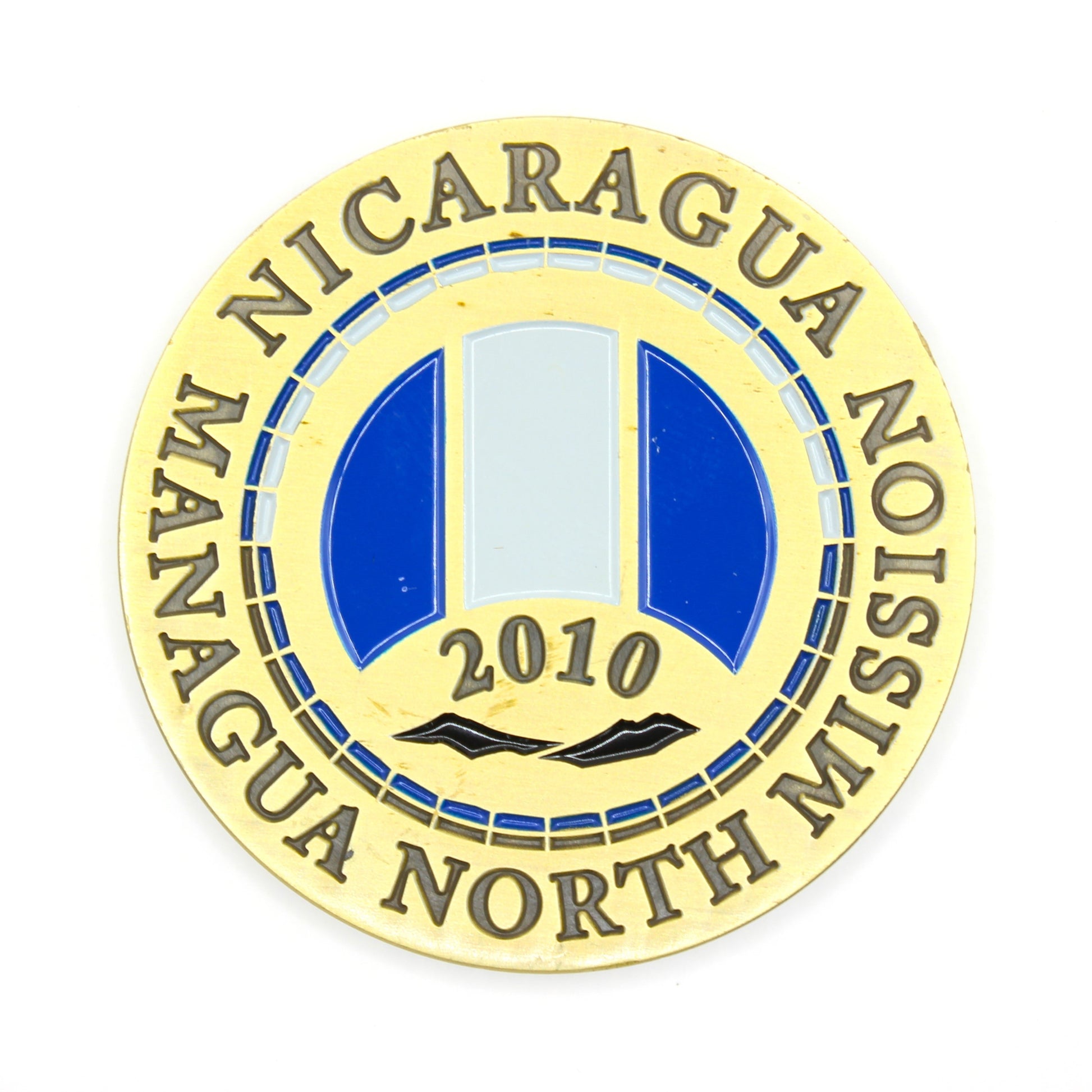 nicaragua managua north mission coin