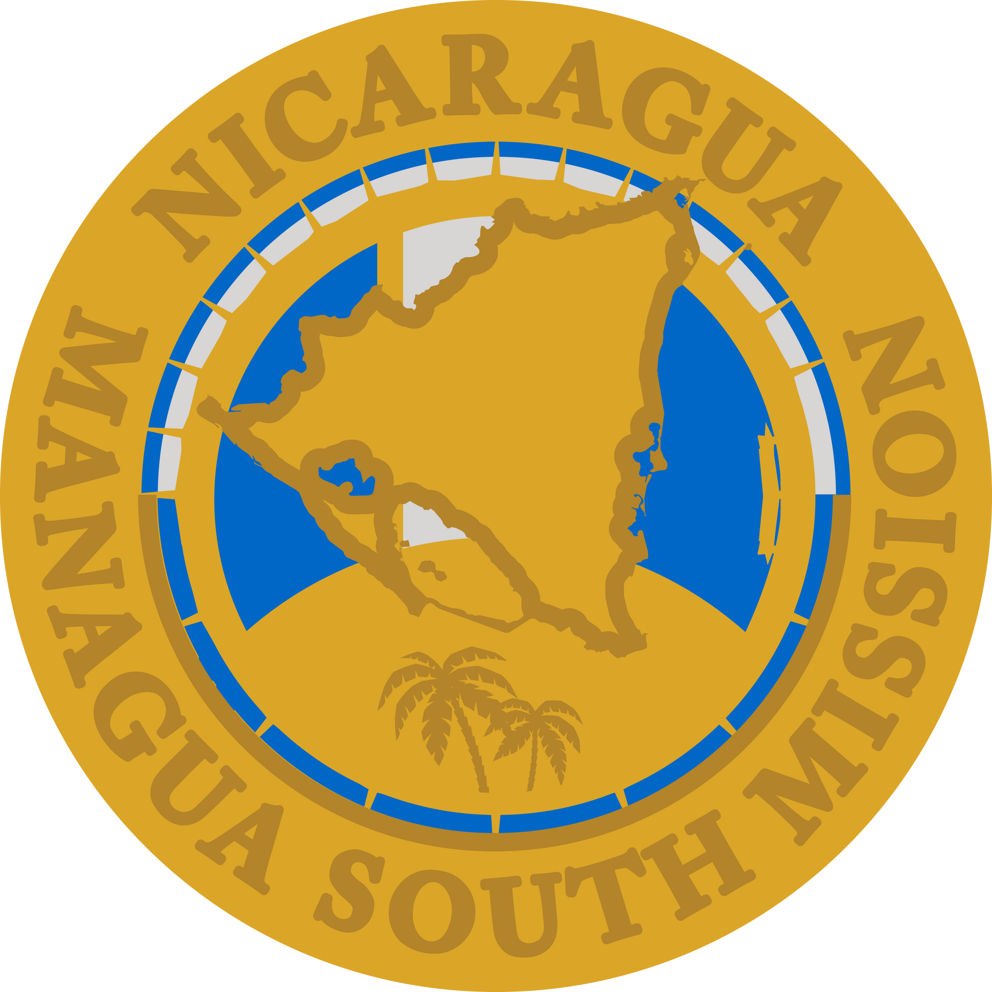 nicaragua managua south mission decal