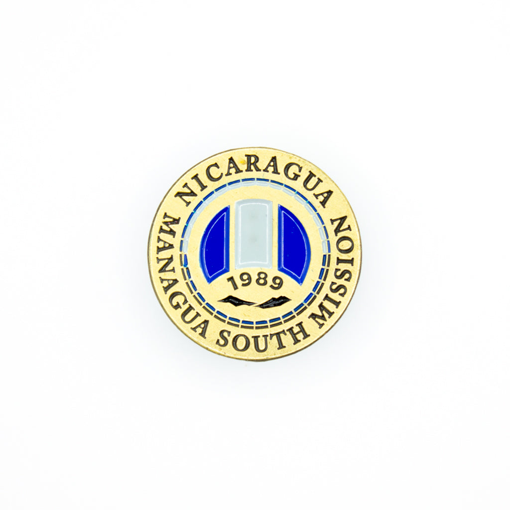 nicaragua managua south mission pin