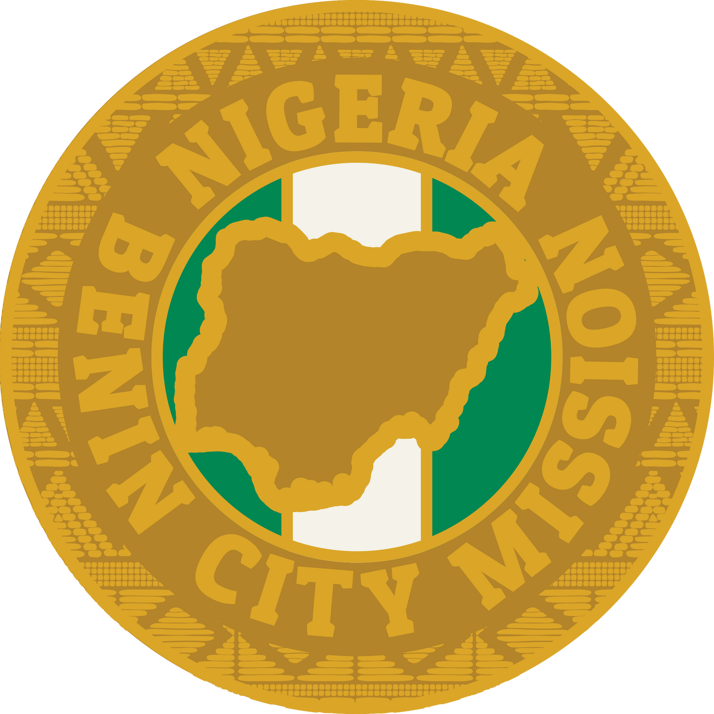 nigeria benin city mission decal