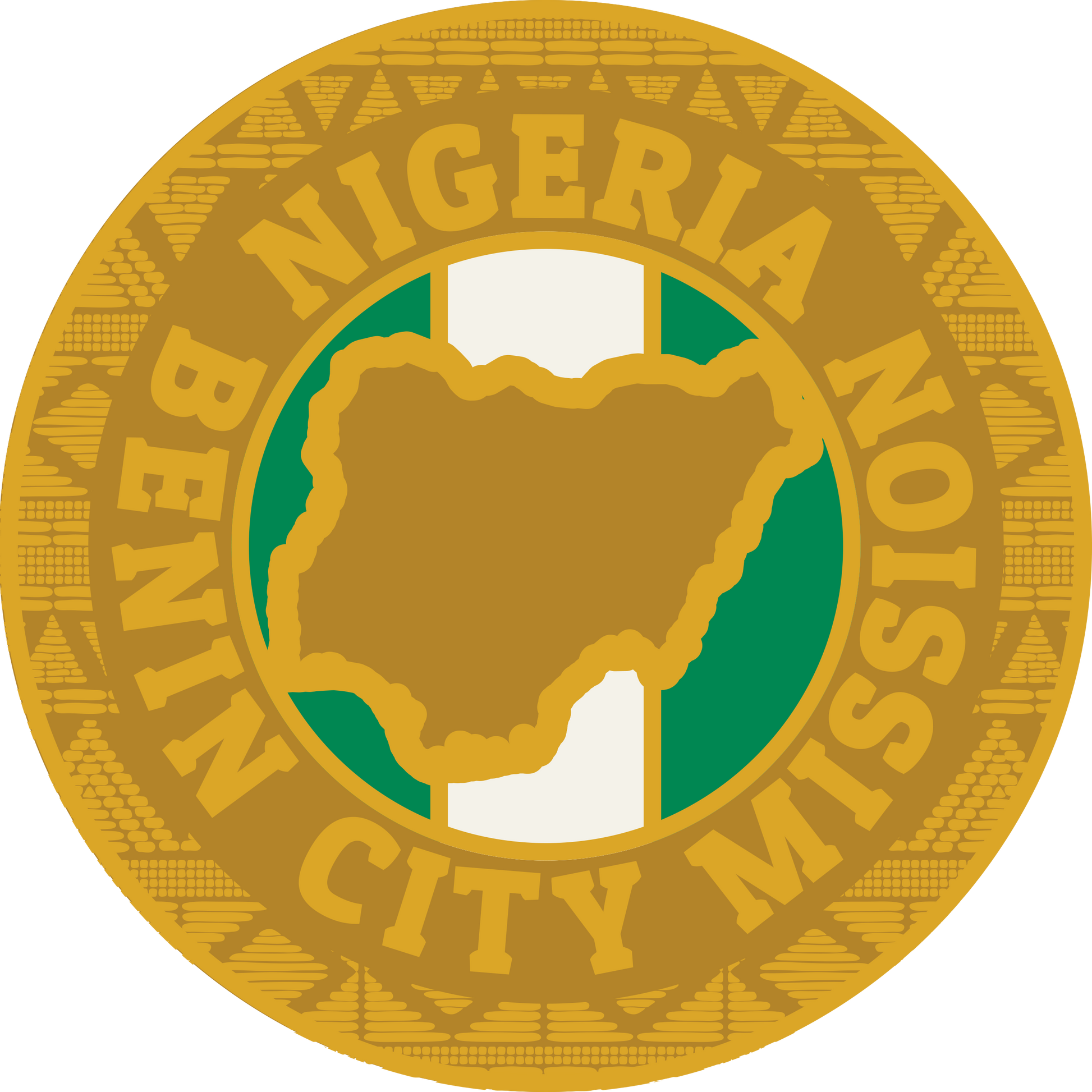 nigeria benin city mission decal