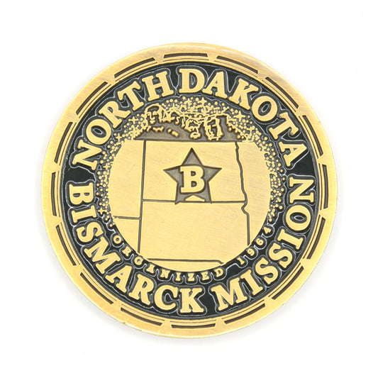 north dakota bismarck mission coin