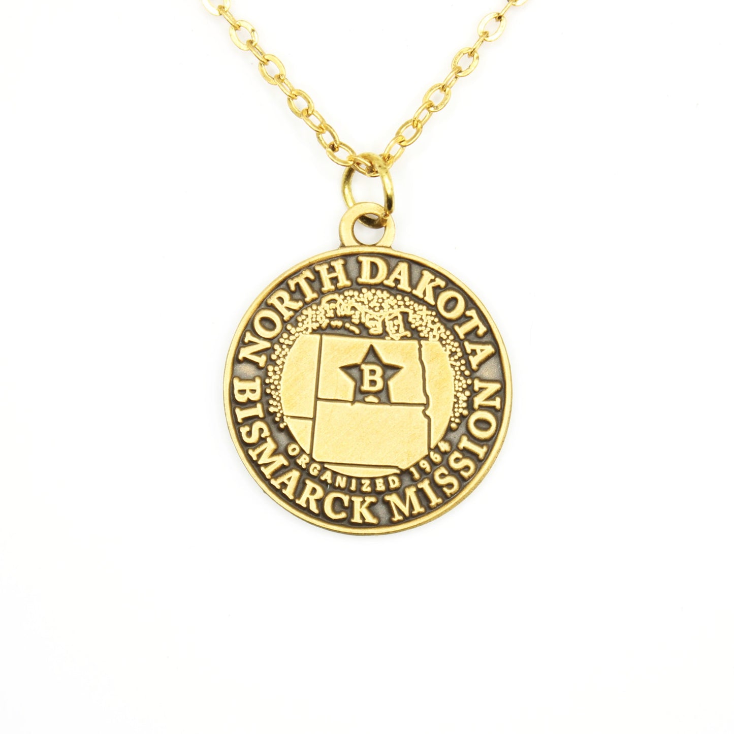 north dakota bismarck mission necklace