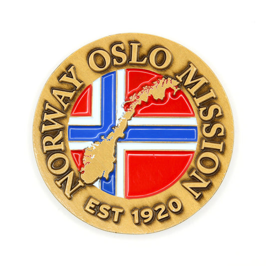 norway oslo mission coin