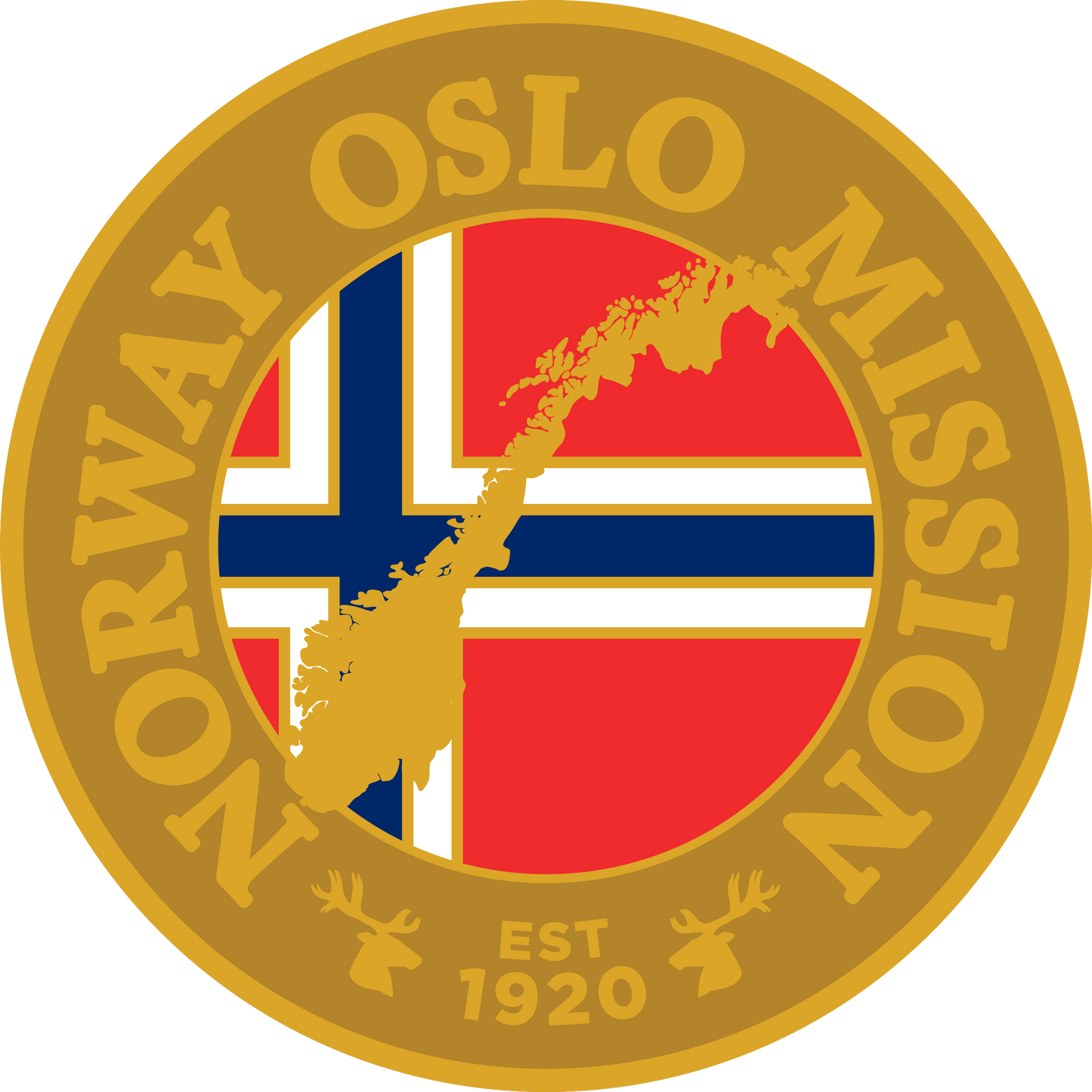 norway oslo mission decal