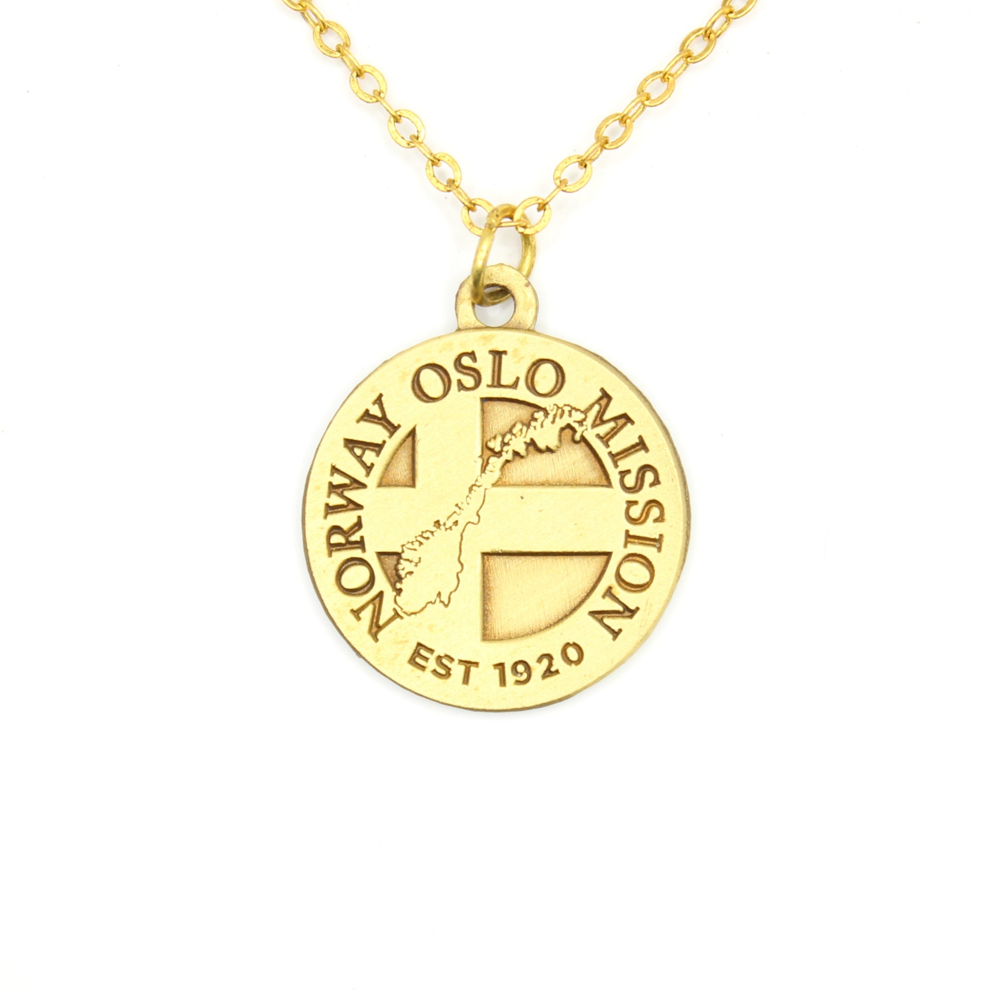norway oslo mission necklace
