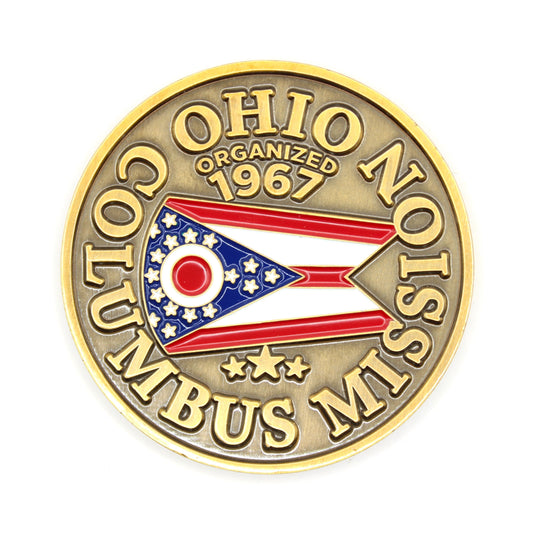 ohio columbus mission coin