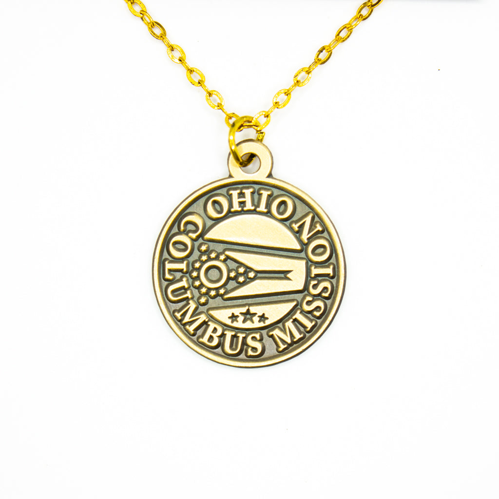 ohio columbus mission necklace