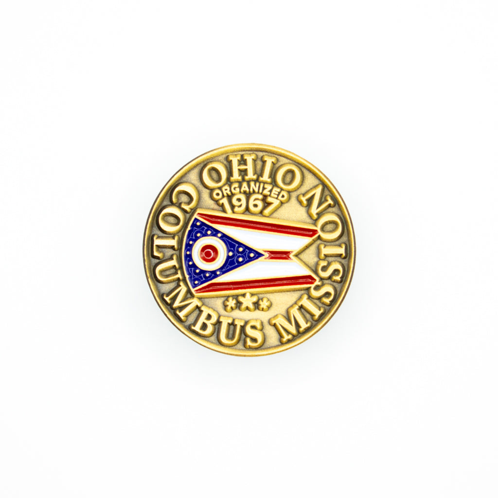 ohio columbus mission pin