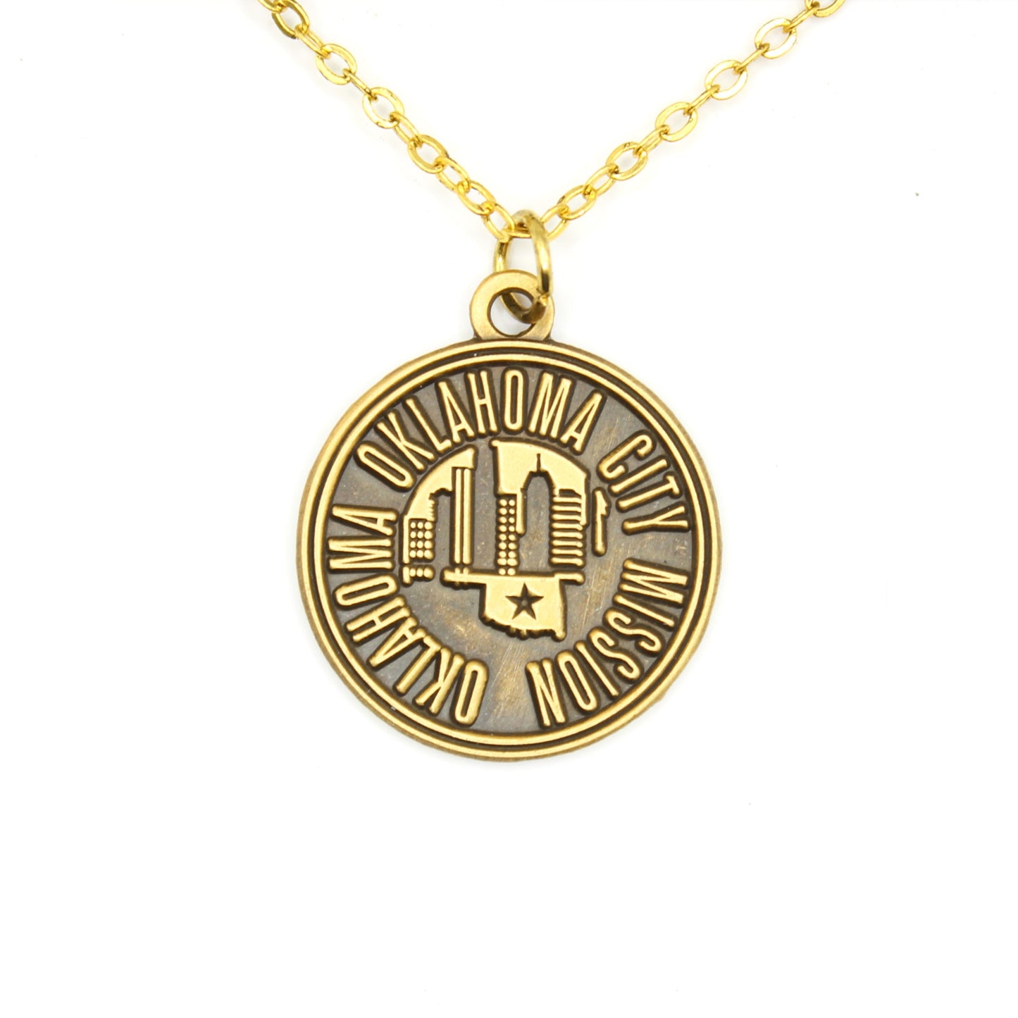 oklahoma oklahoma city mission necklace