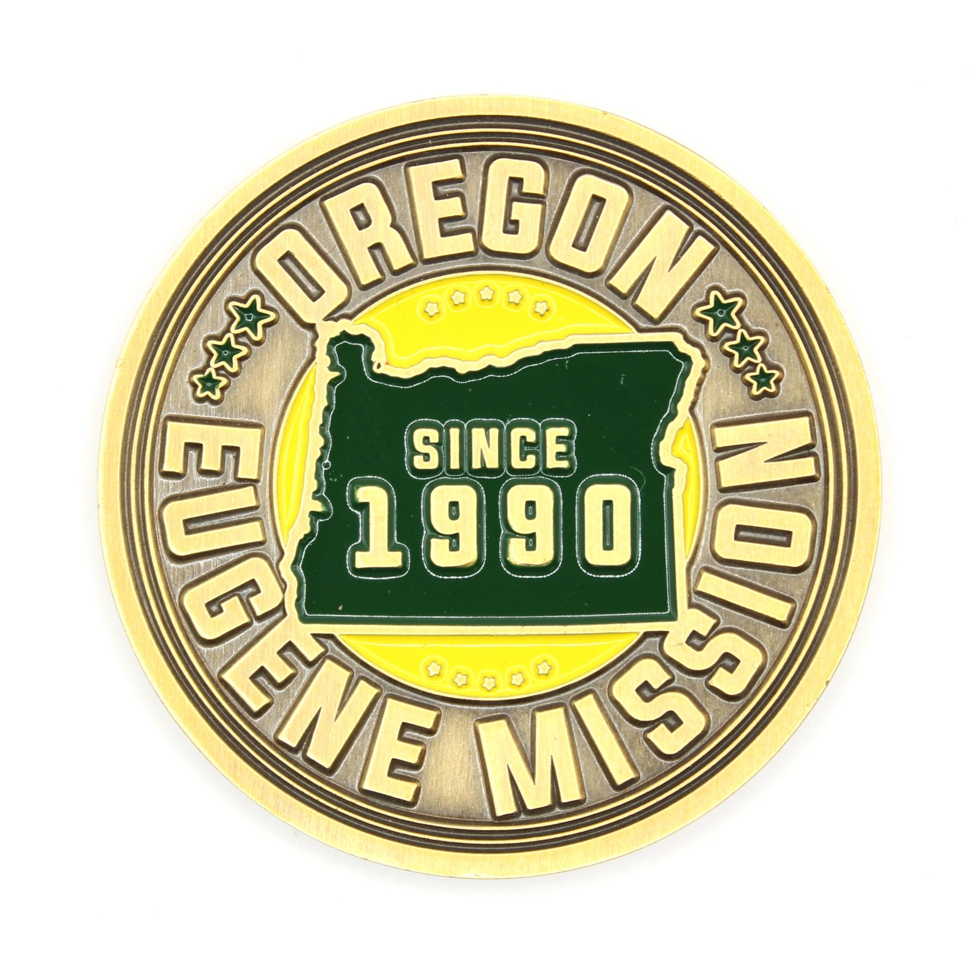 oregon eugene mission coin