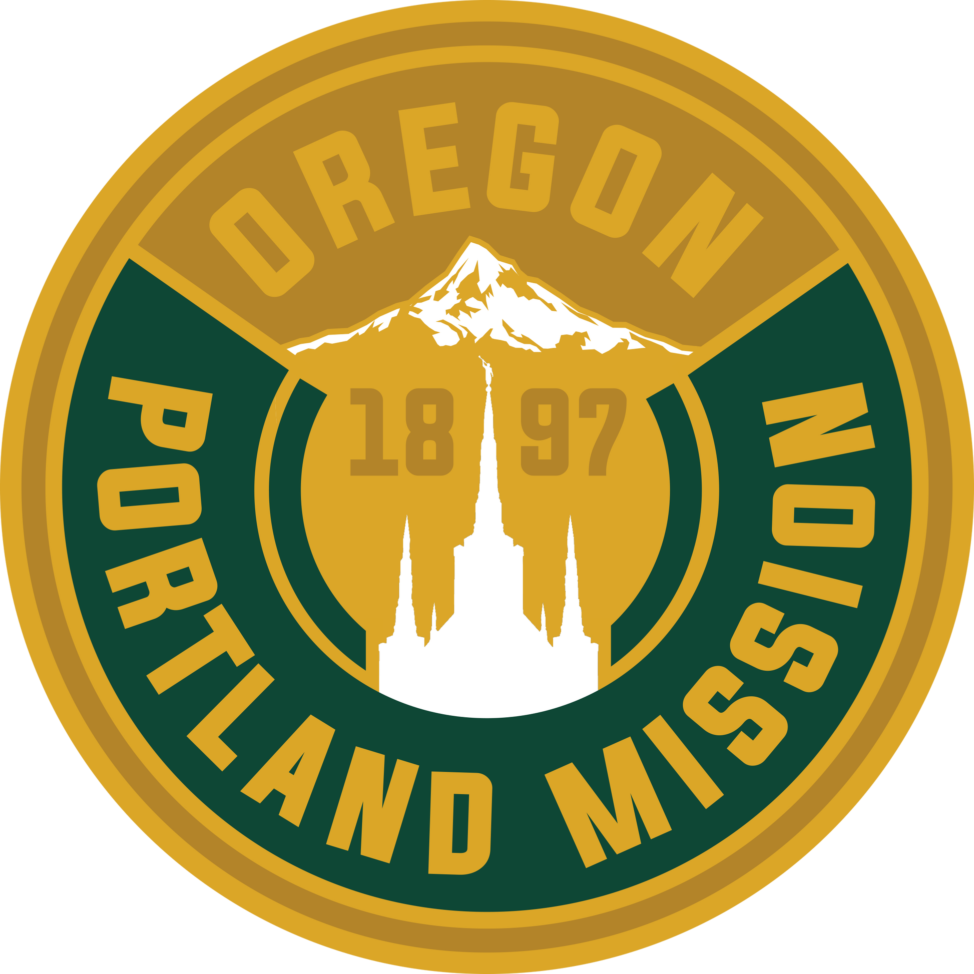 oregon portland mission decal