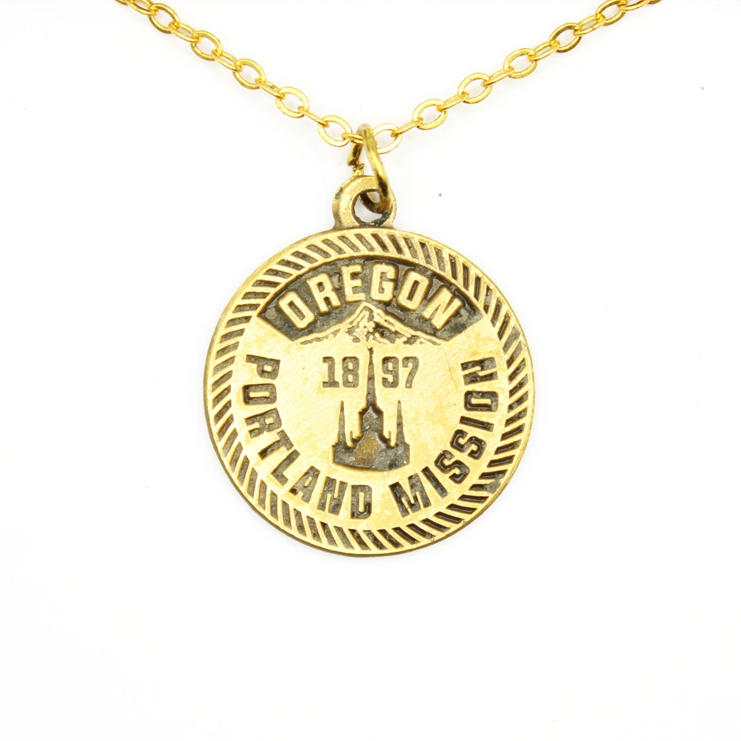 oregon portland mission necklace