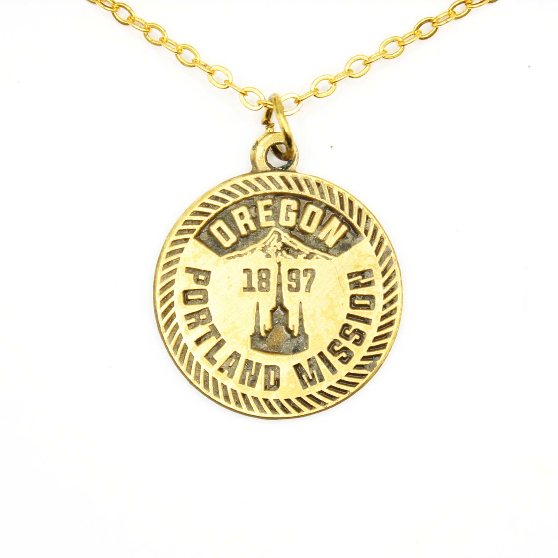 oregon portland mission necklace