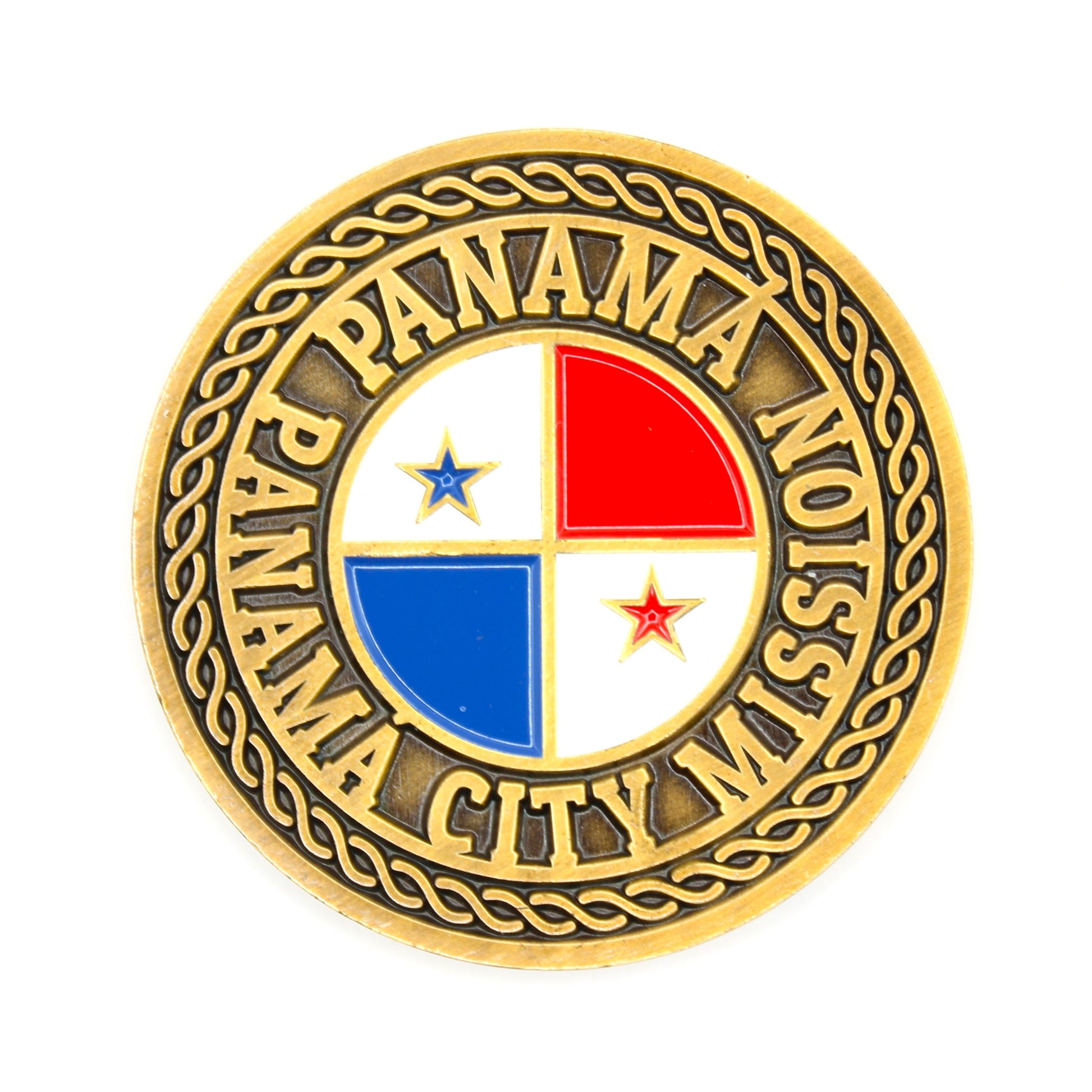 panamá panamá city mission coin