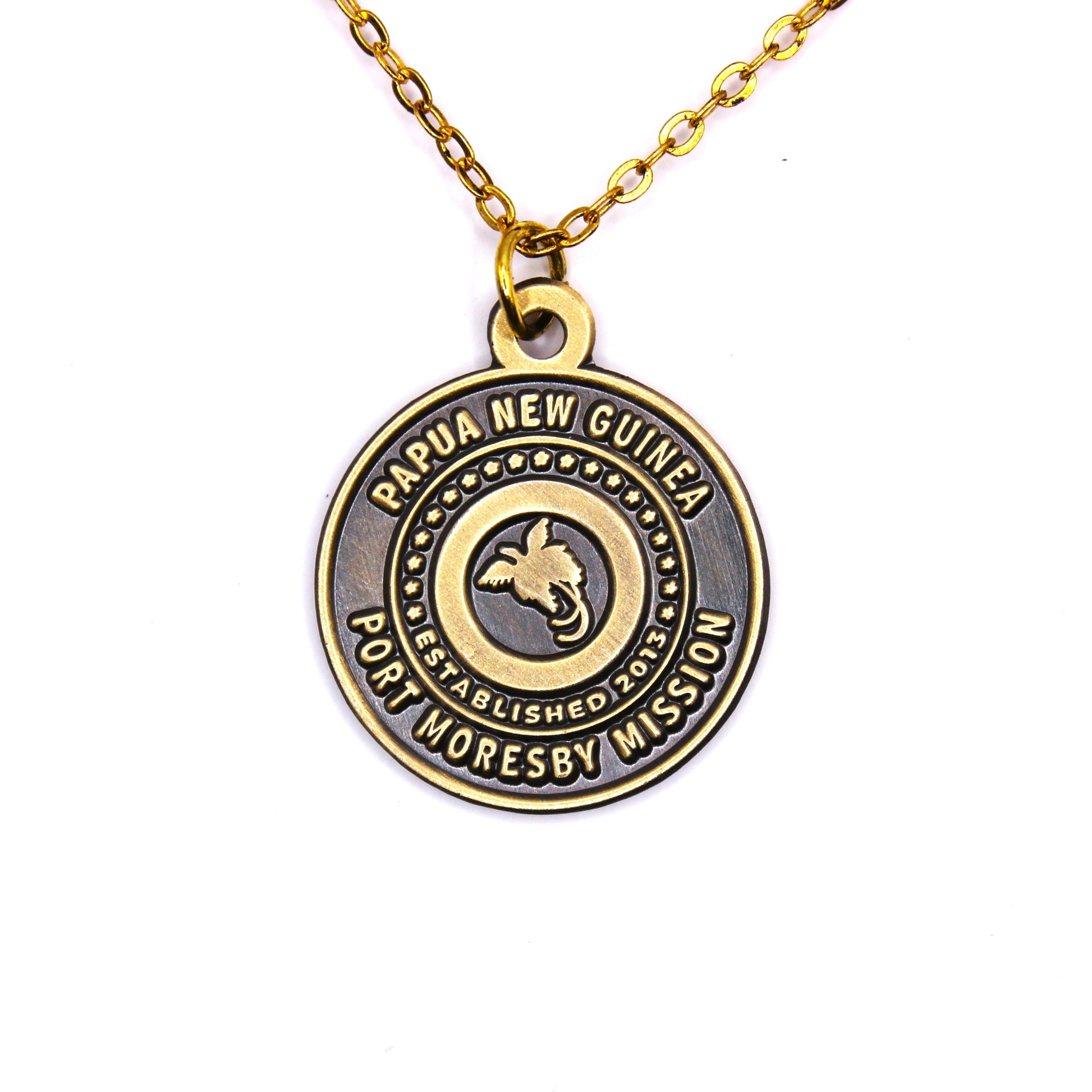 papua new guinea port moresby mission necklace