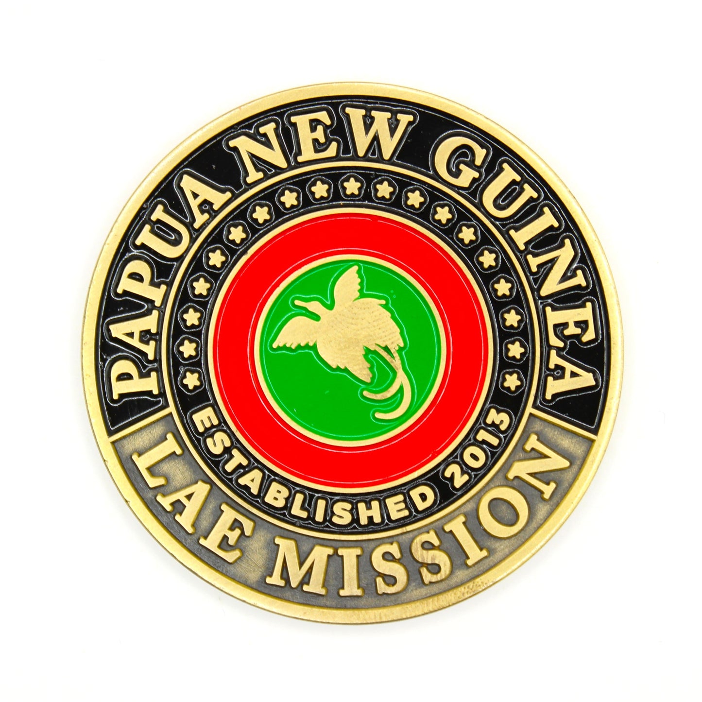 papua new guinea lae mission coin