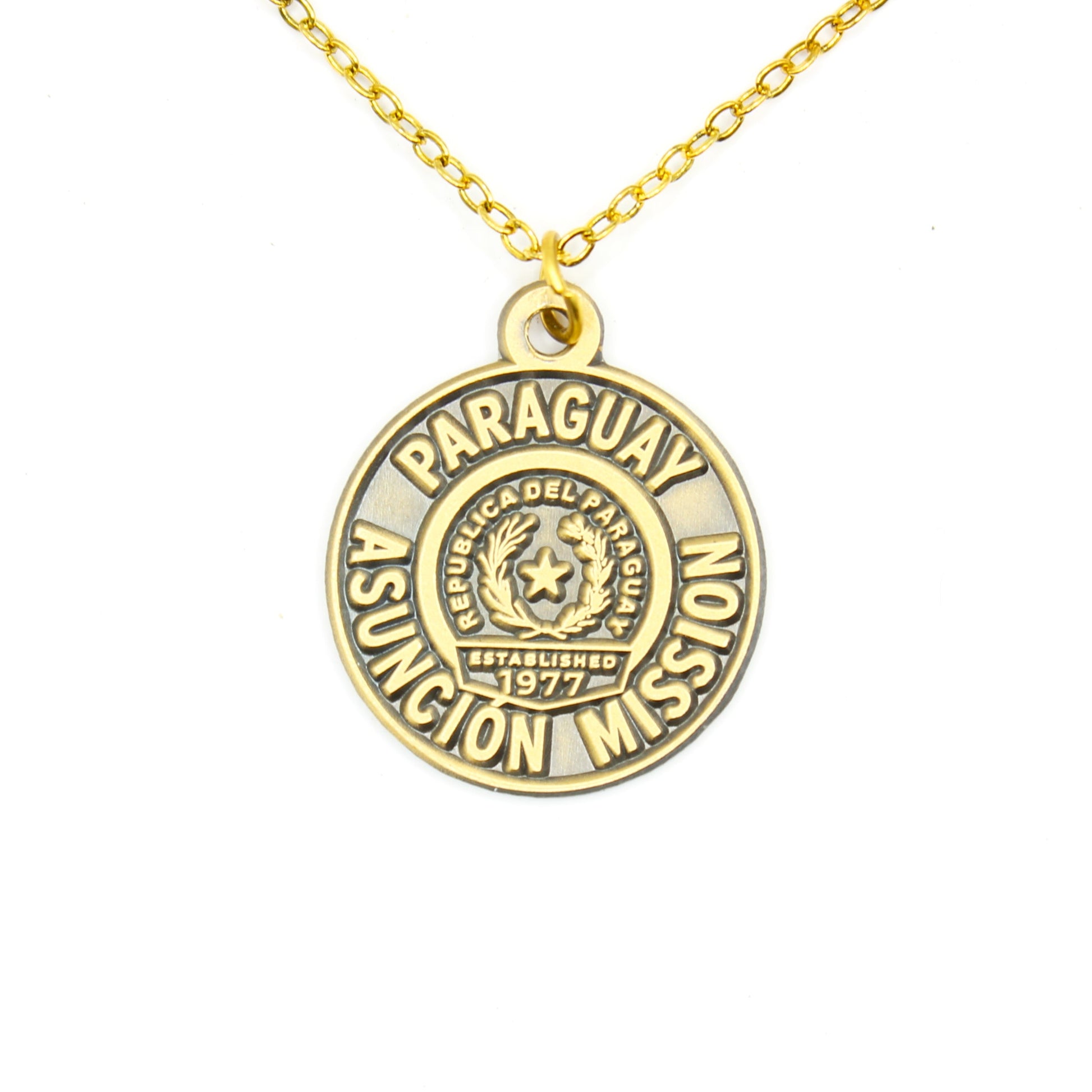 paraguay asunción mission necklace