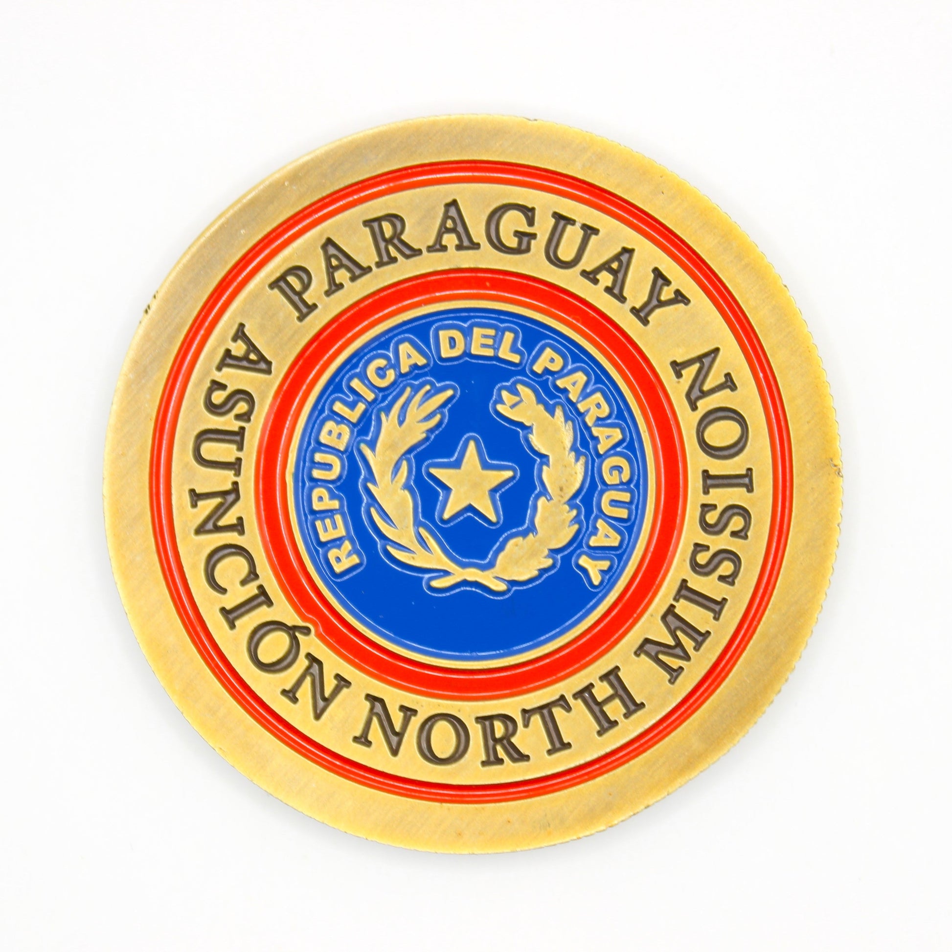 paraguay asunción north mission coin