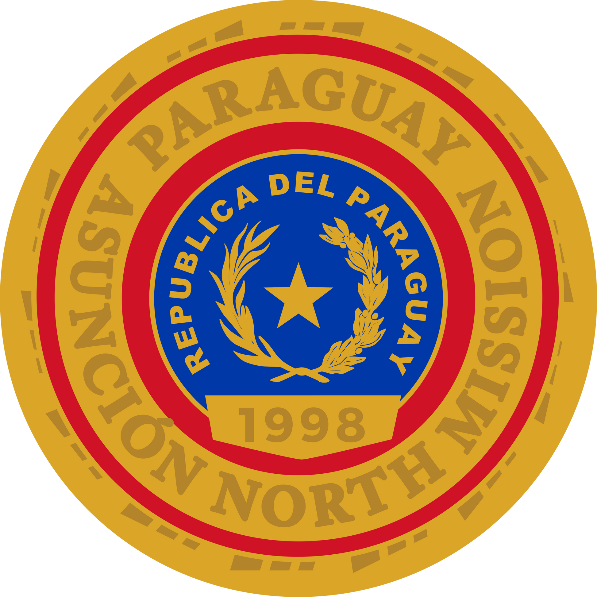 paraguay asunción north mission decal