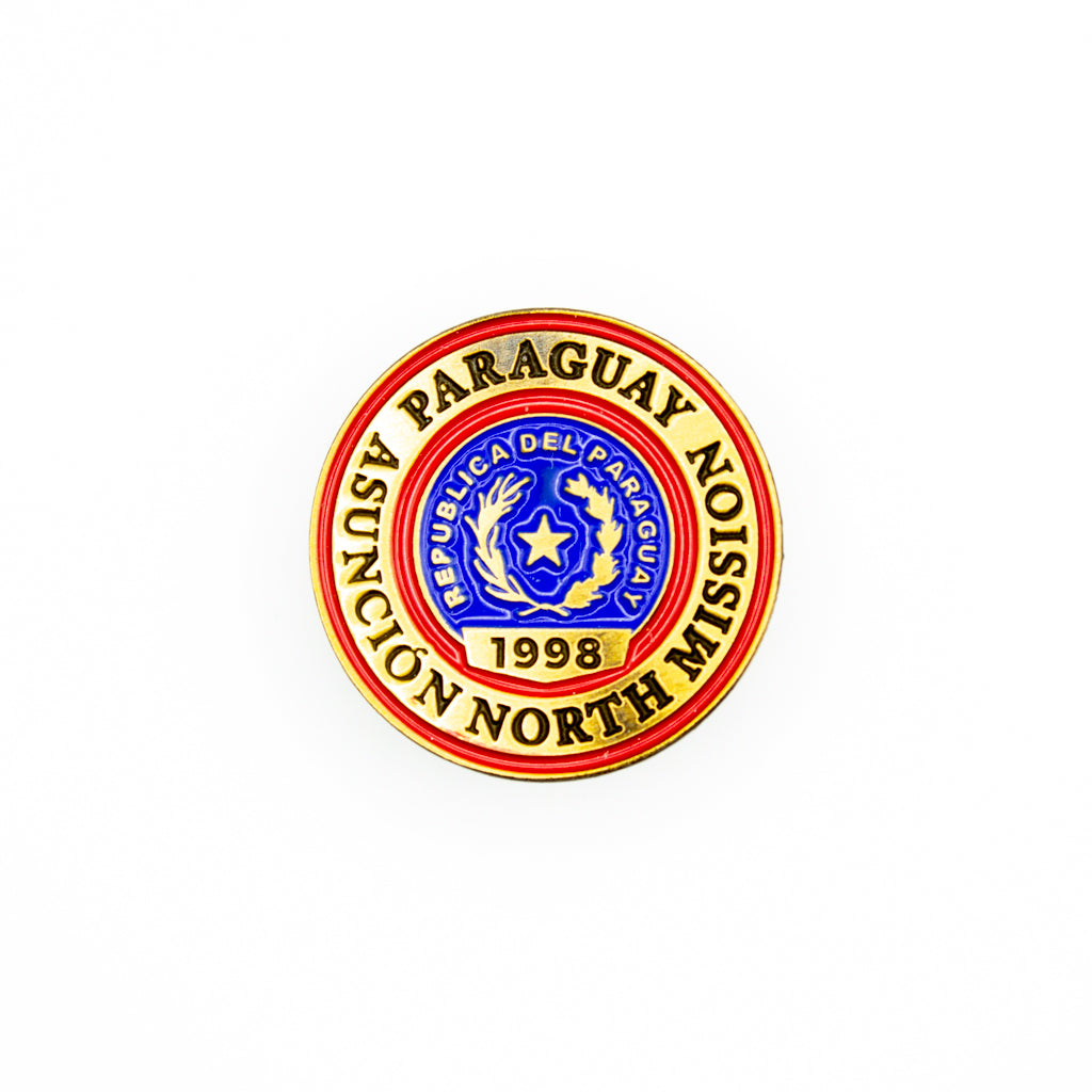 paraguay asunción north mission pin