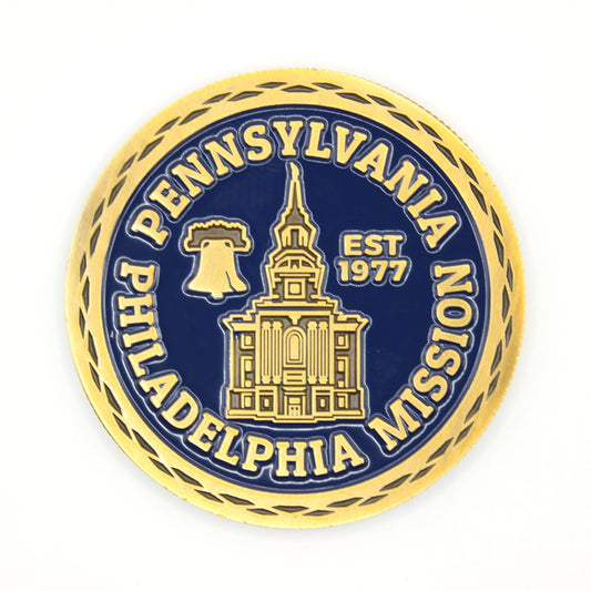 pennsylvania philadelphia mission coin