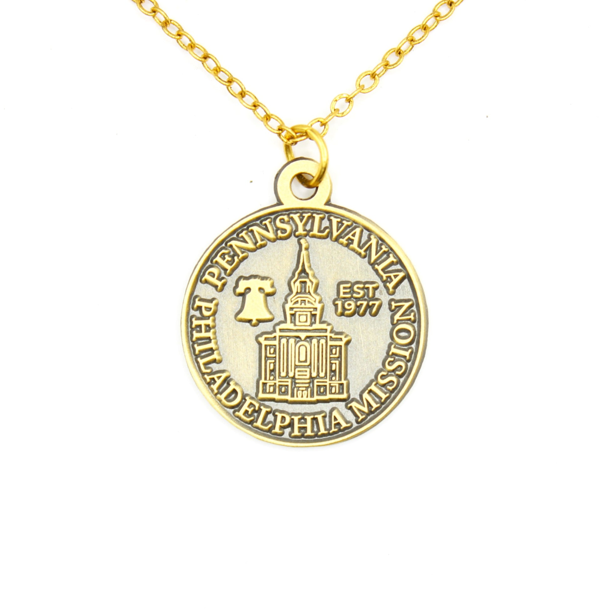 pennsylvania philadelphia mission necklace