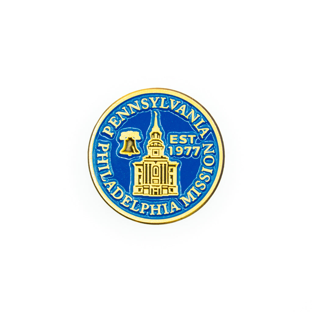 pennsylvania philadelphia mission pin