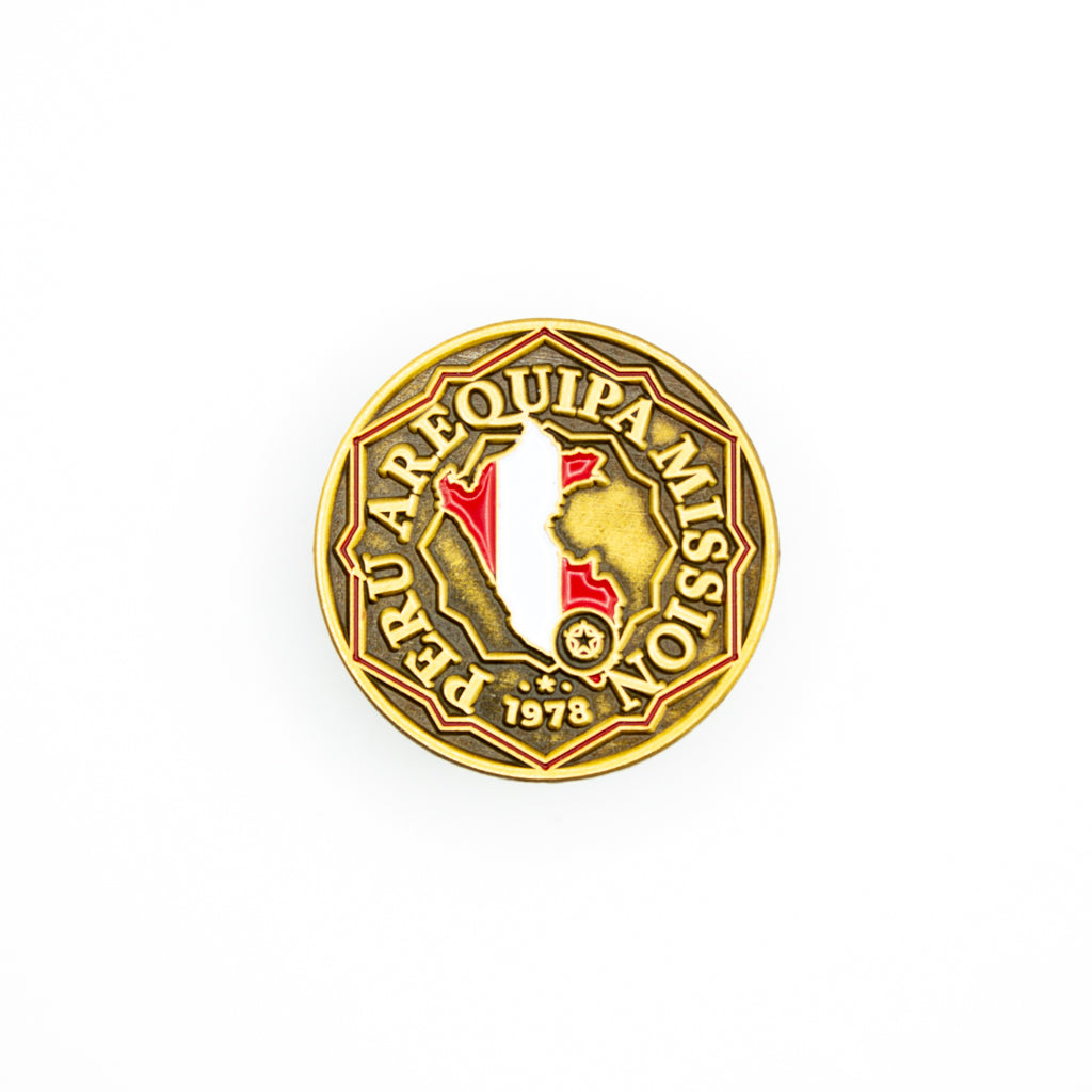 perú arequipa mission pin