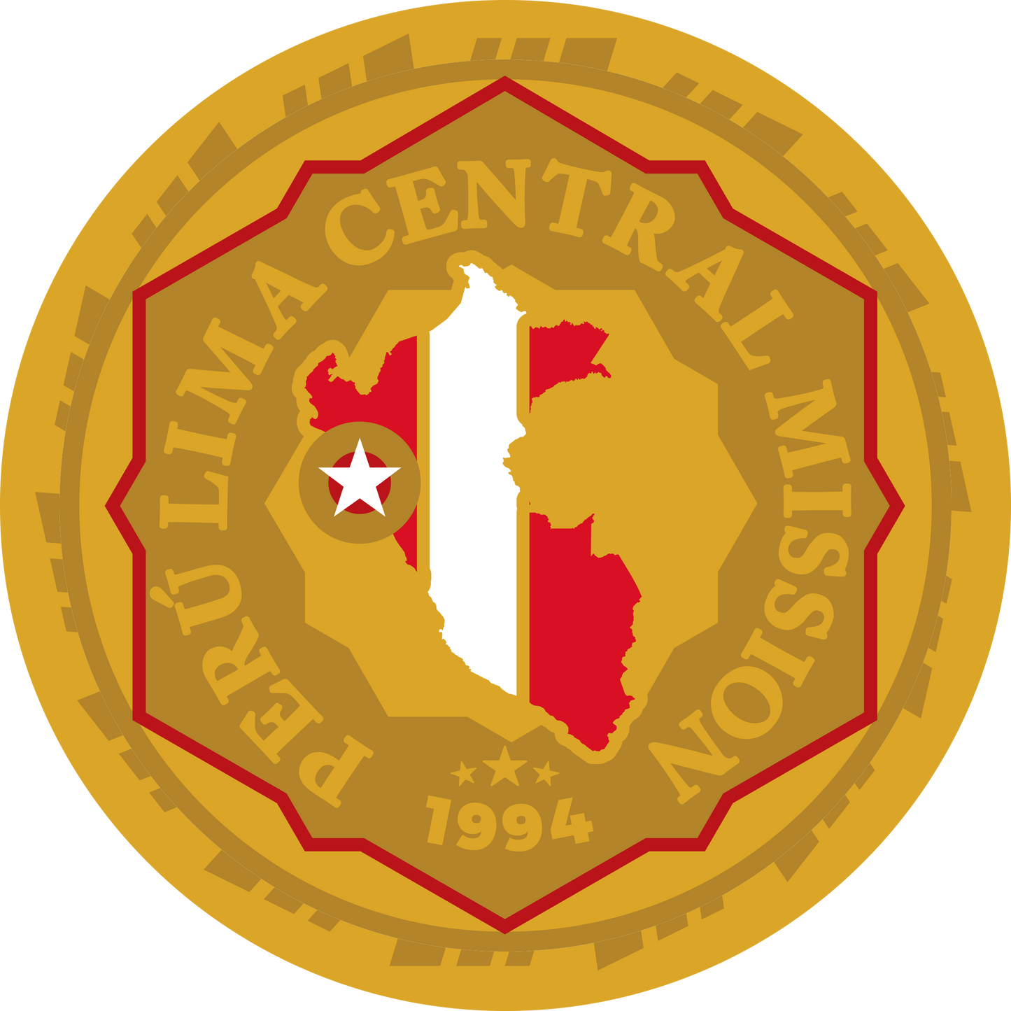 perú lima central mission decal