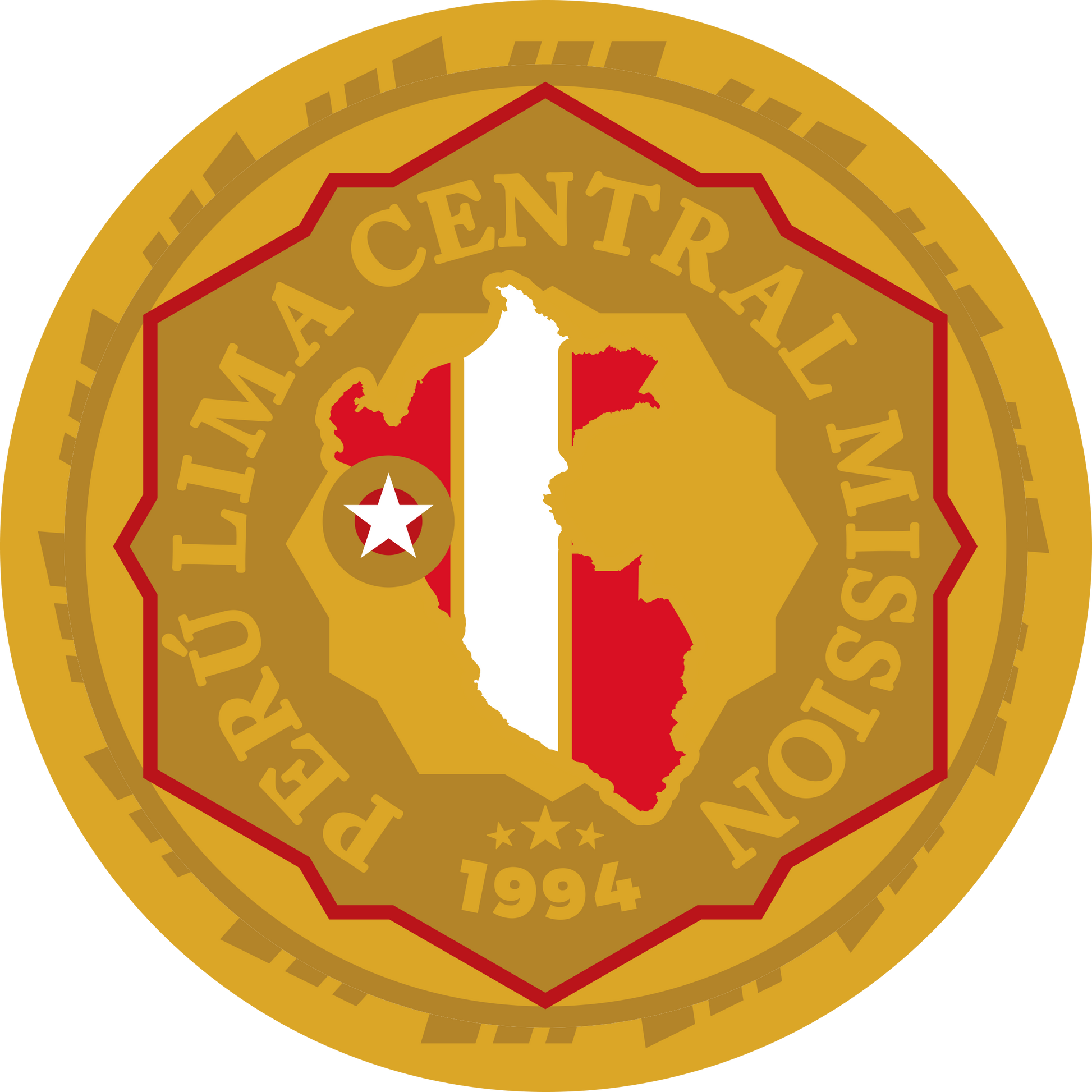 perú lima central mission decal