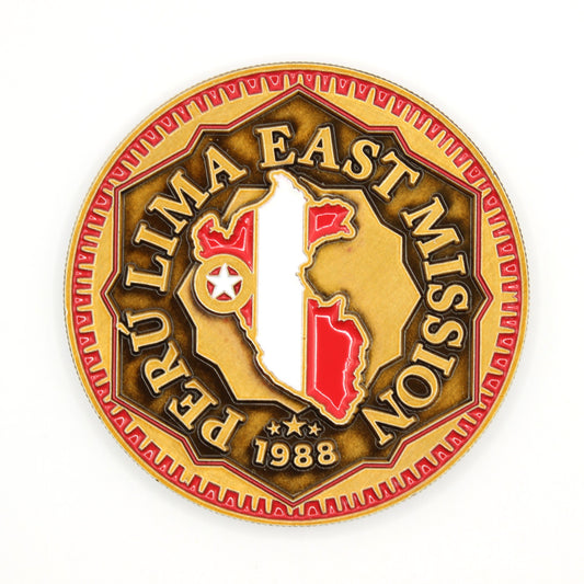 perú lima east mission coin