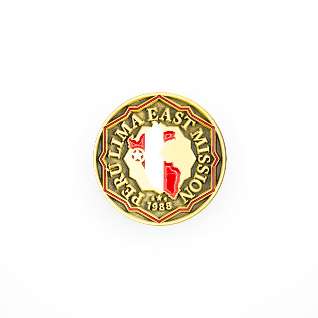 perú lima east mission pin
